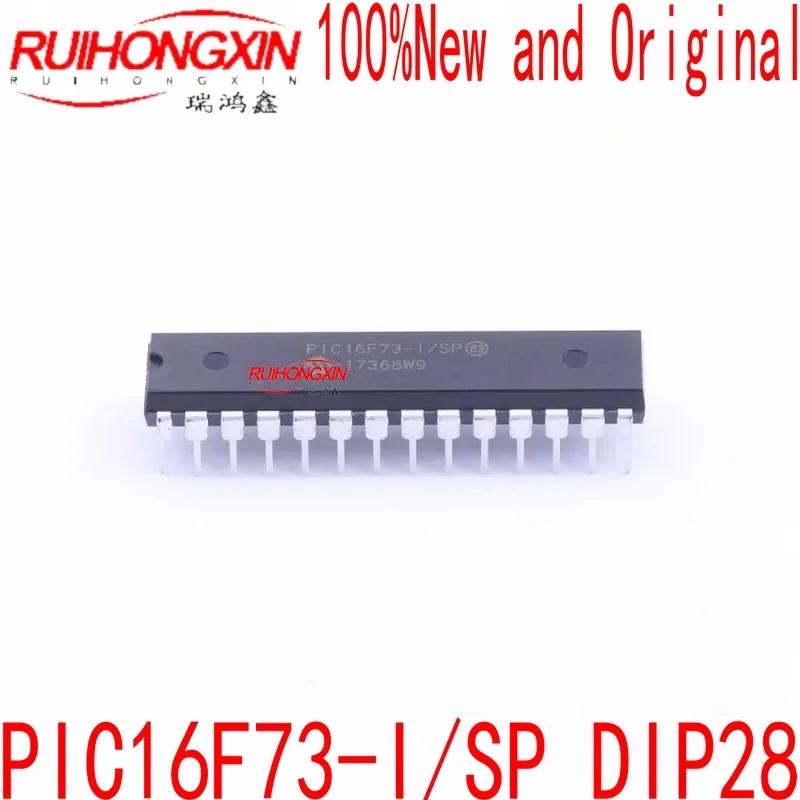 Original genuine direct plug PIC16F73-I/SP 8-bit microcontroller chip MCU DIP-28