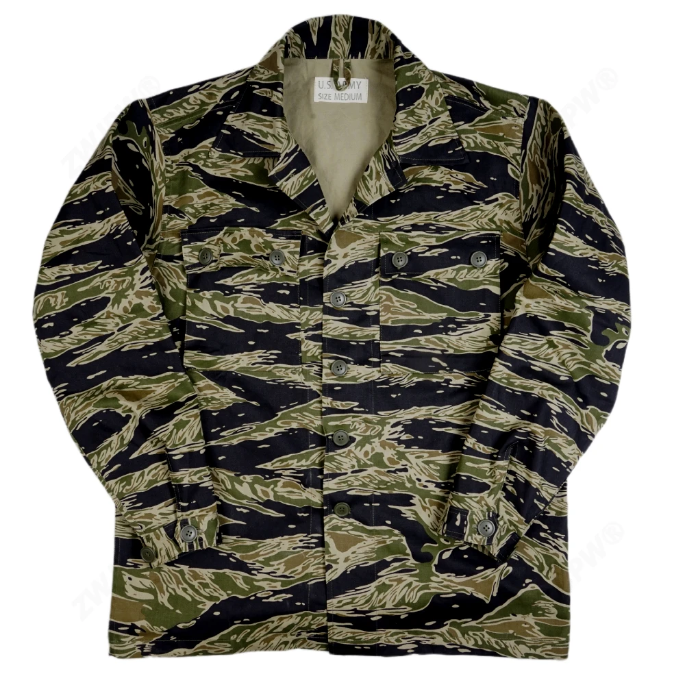 Tactical jacket Tiger Stripe Tiger Spot Camouflage TCU Top Jacket Twill Tactical TCU pants