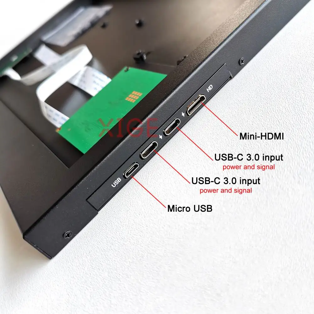 

Подходит для LP156WF4 LP156WF9 15,6 дюйма HDMI-Mini 30-контактный металлический корпус EDP + плата контроллера драйвера USB Micro Modified Kit 2 TYPE-C 1920*1080