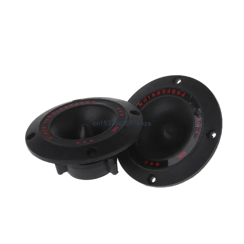 50W PA/DJ Tweeters Replacement Home DIY Subwoofer Stage Sound Pieces Kits Speaker 91db + -2db Sensitivity