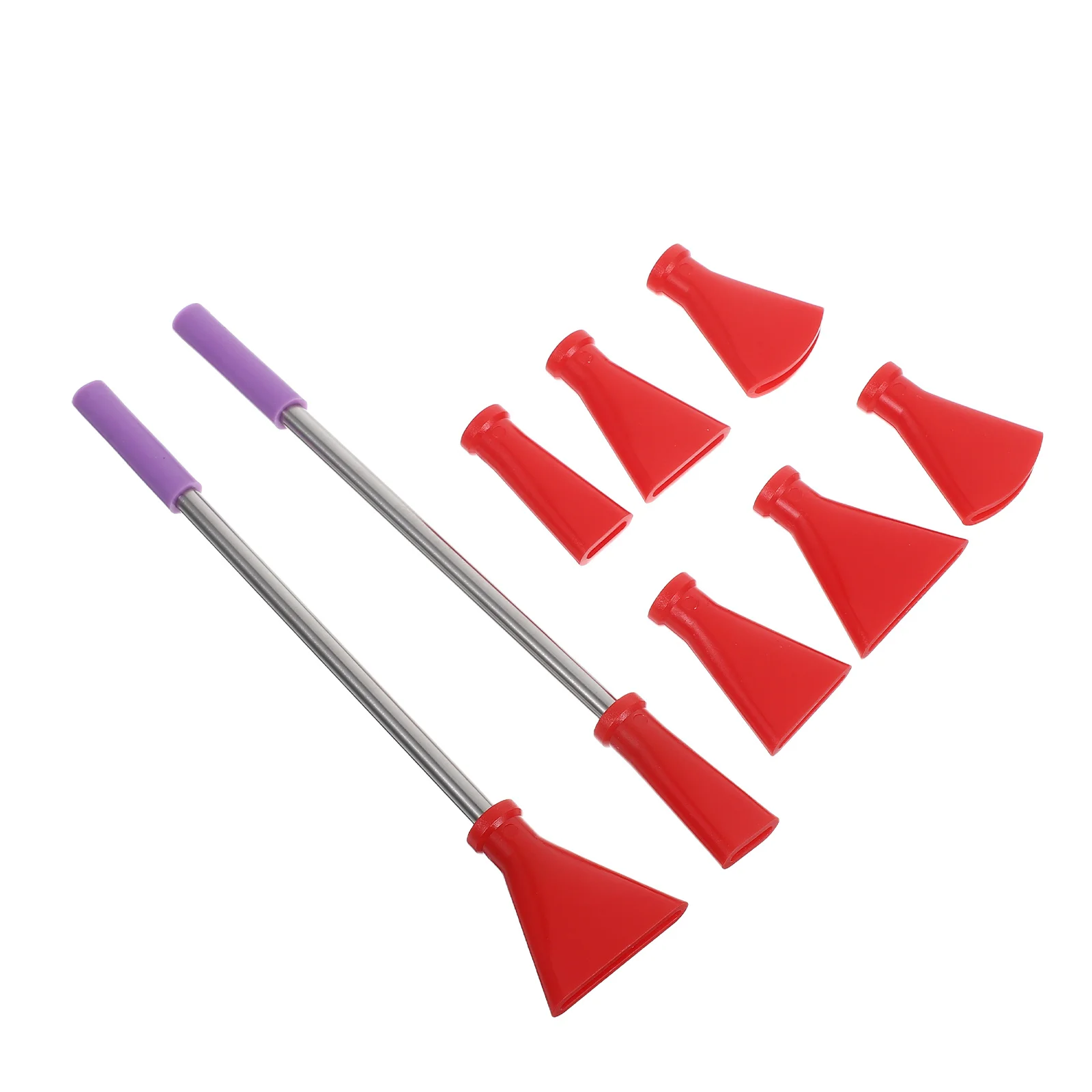 1Set Acrylic Paint Pouring Nozzles Kit Precision Control Reliable Material User Friendly Design Versatile Nozzle Options