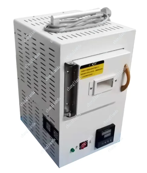 220V Laboratory Furnace Small Electric Furnace 100~1000℃ High Temperature Integrated Program-Controlled Muffle Furnace