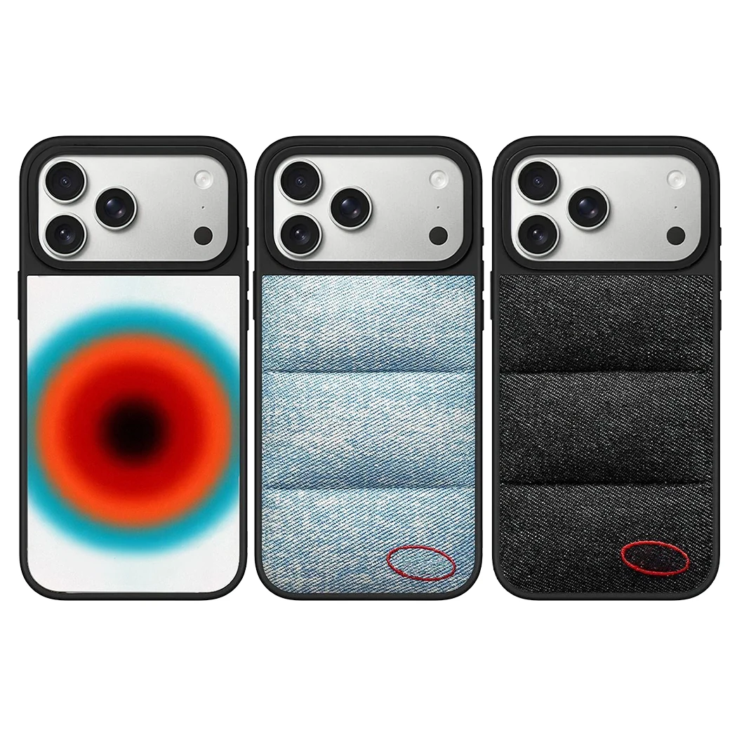 

Down Jacket Pattern Mirror Surface Magnetic Phone Case Cover for IPhone 13 14 15 16 17 Pro Max Case for IPhone 17 Air