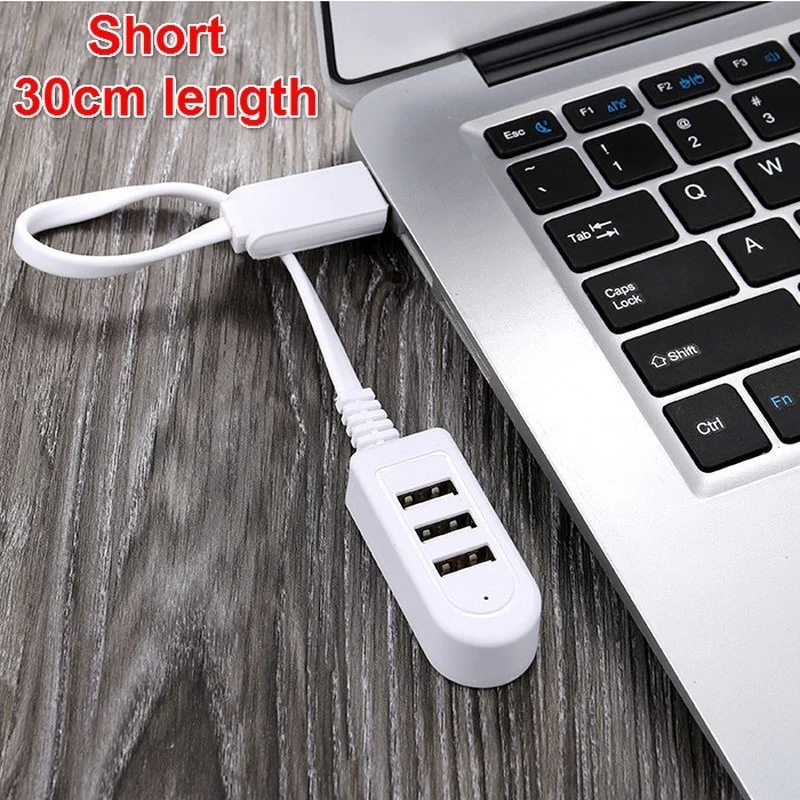 Usb Splitter New Micro USB Hub Multi-USB Port 3-port Hub USB High-speed Suitable for PC Computer Accessories