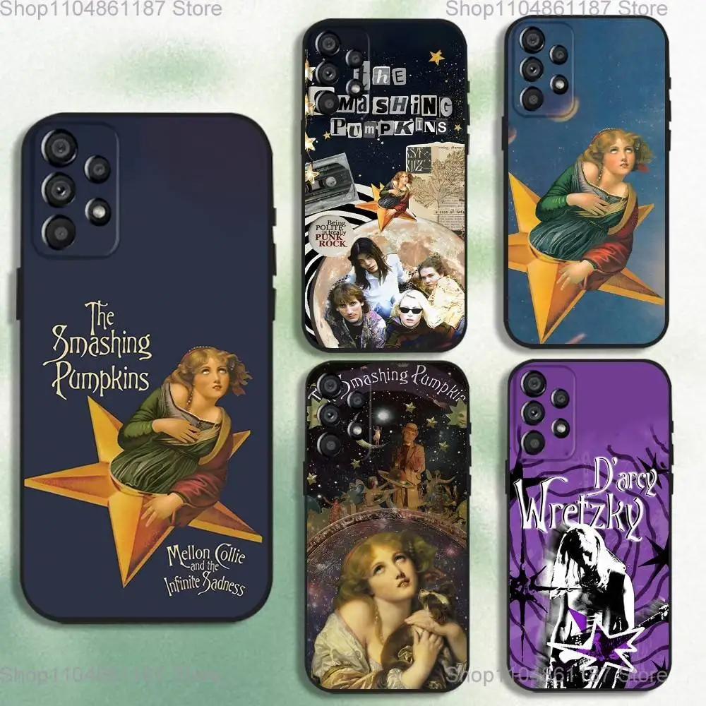 

The S-Smashing P-Pumpkins Phone Case For Samsung Galaxy A20,A21s,A22,A31,A32,A52,A53,A72,73,A80 Soft Black Cover