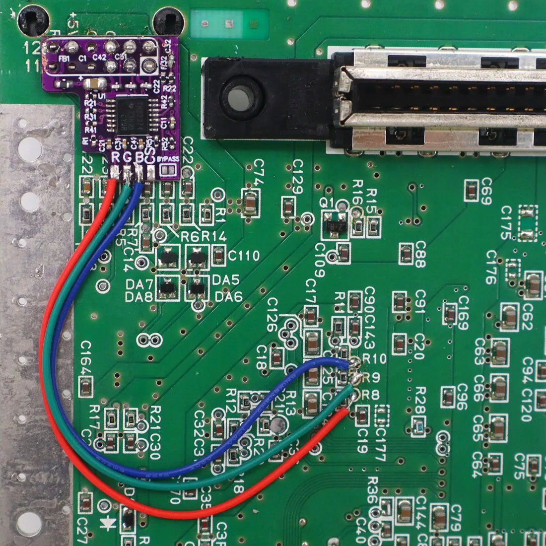 N64 RGB PCB for N64 NTSC Consoles RGB MOD Kit For N64 NTSC