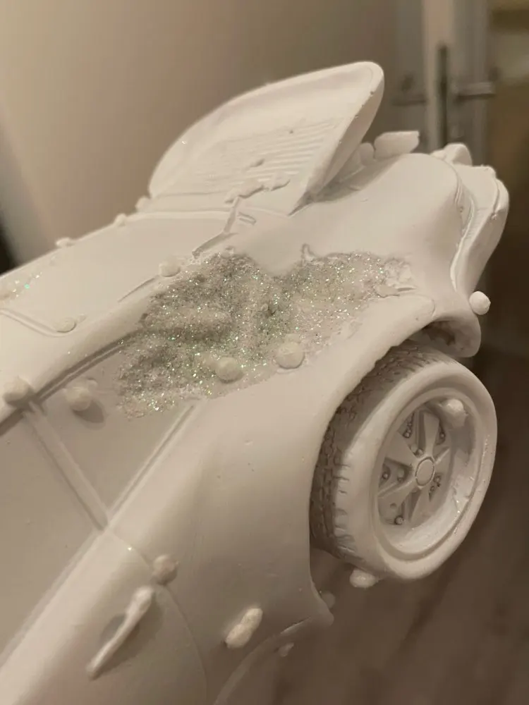 Harz-Mahjong-Auto Abstrakte Kunstfigur Nordischer Stil Wohnzimmer Schrank Büro Schreibtisch Deko Ornament Handwerk