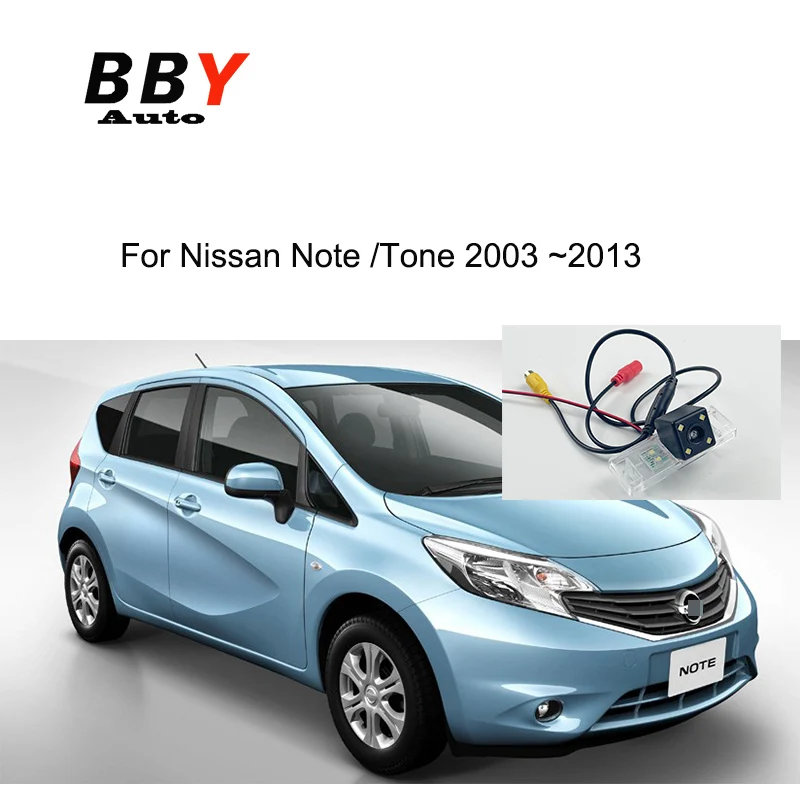 HD Rear View Camera For Nissan Note /Tone 2003 ~2013 Night Vision Backup Parking License Plate Reversing Camera