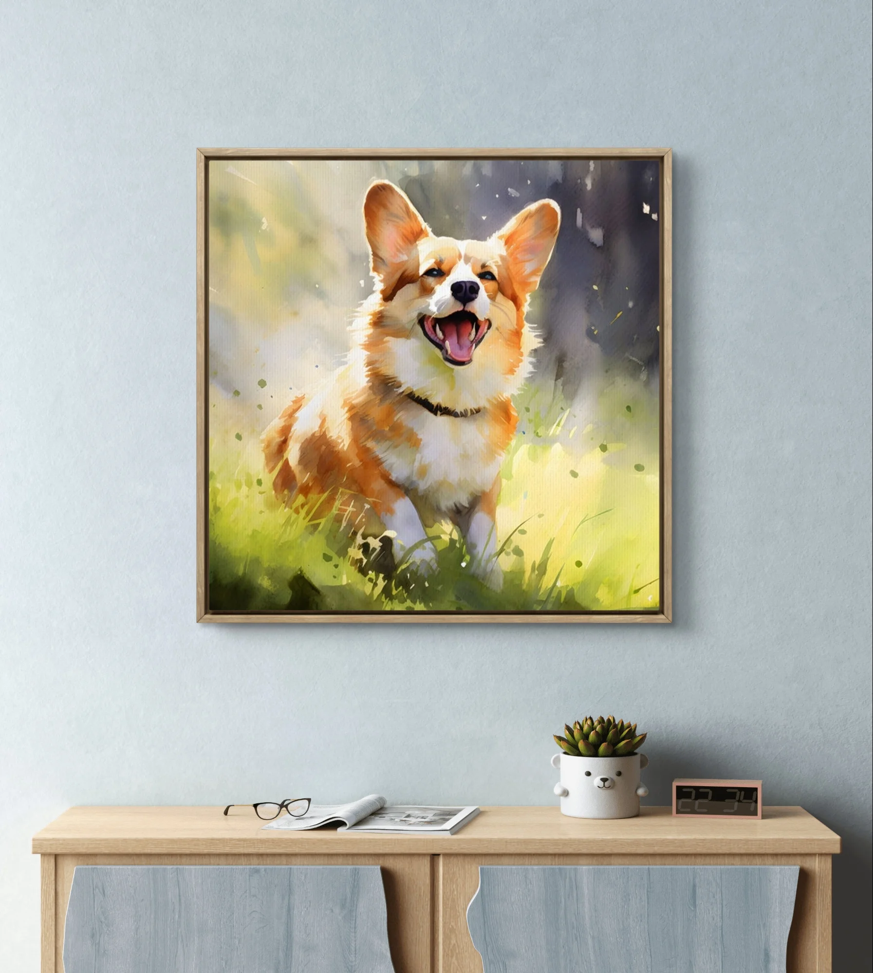 Neue süße Corgi Diamant Malerei Kit Cartoon Haustier Hund DIY Diamant Stickerei Mosaik Home Dekoration Kinder Geschenk