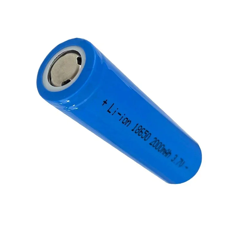 ICR18650 3.7V 2000mAh Battery 18650 Rechargeable Battery Li-ion Lithium Batteries For Power Bank Torch