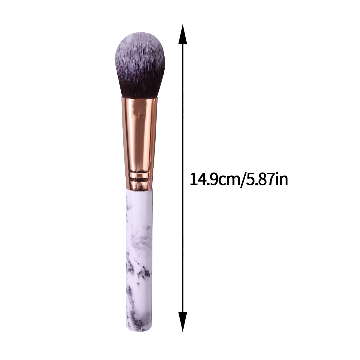 Ensemble de pinceaux de maquillage en marbre, 10 pièces, multifonctionnels, pour Blush, poudre à Condensation, pour surbrillance, ensemble complet d'outils de beauté