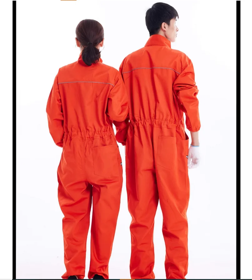 Conjoined work clothes, dust-proof and dirt resistant protective clothing