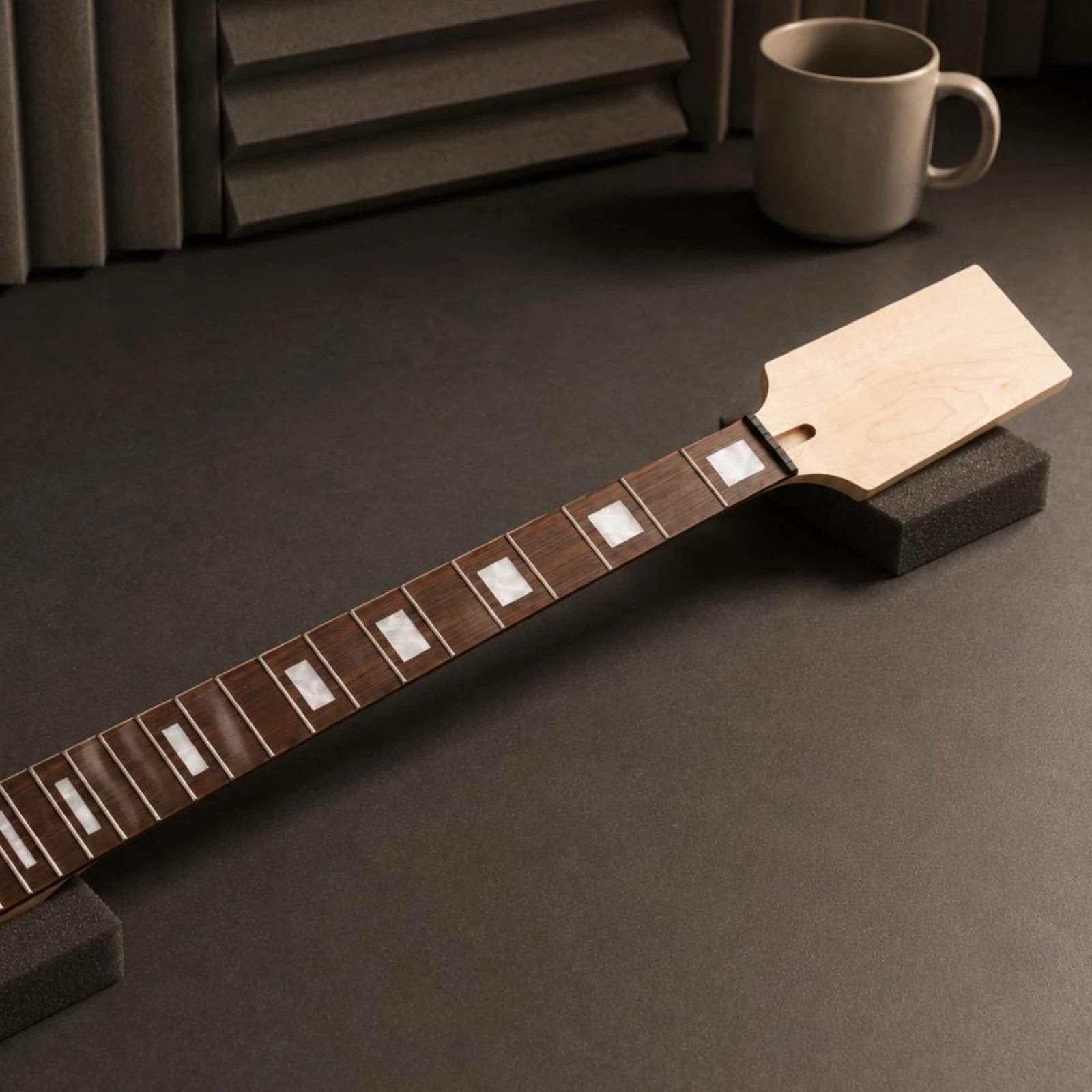 

Unfinished Maple Bass Neck DIY Installation Instrument Part Music Gear