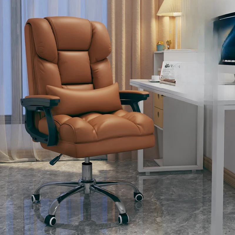 Relax Design Office Chair Computer Executive Ergonomic Mobile Office Chair Comfy Lazy Study Silla Oficina House Accessories