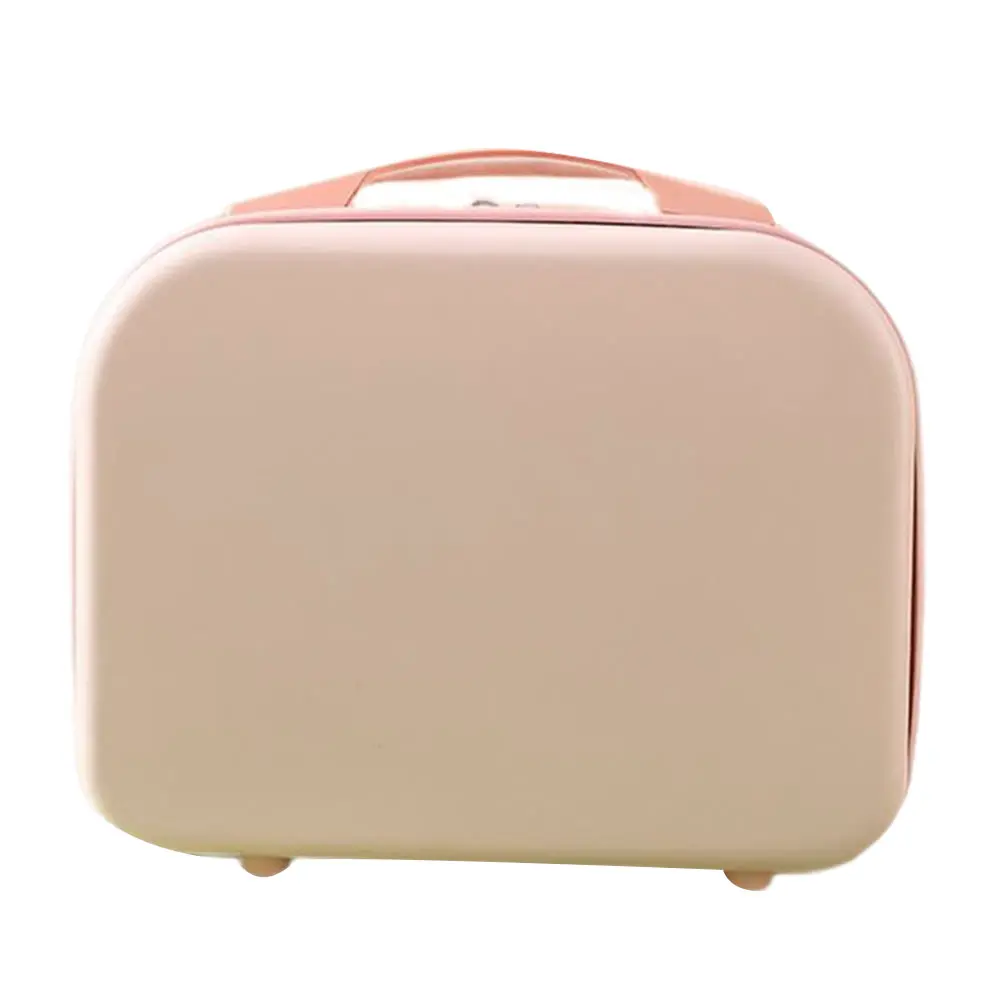 

Case Travel Toiletry Bag Women Makeup Storage Portable ABS Lightweight Multi purpose Cosmetics Tote Bag Outdoor Camping
