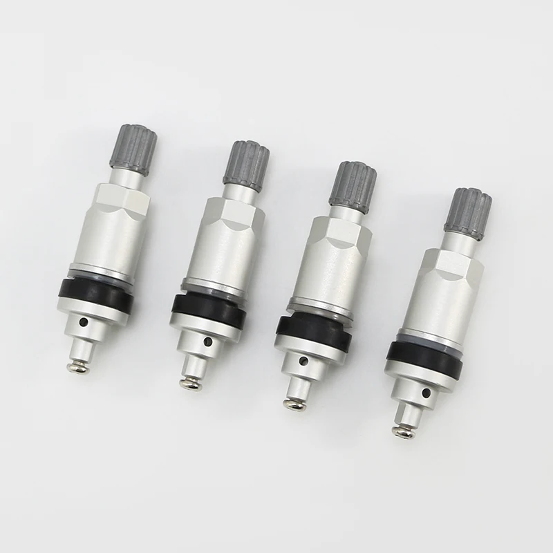 4pcs TPMS Valves for BYD Alloy Tubeless Tire Valve for Buick Car Tyre Pressure Monitor System Sensor Tire Nipple Stem Repair Kit