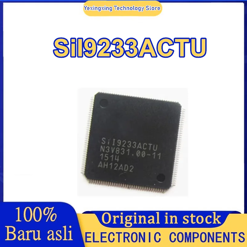 SiI9233ACTU SIL9233ACTU SI19233ACTU TQFP144 IC Chip 100% New Original in stock