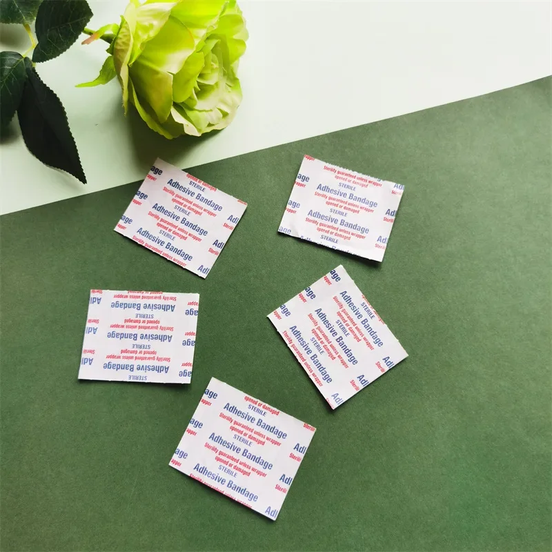 Imagem -03 - Impermeável Adesivo Ferida Vestir Fita de Fixação Pele Encerramento Strip Band Aid Bandagem Emergência Survival Kit 100 Pcs