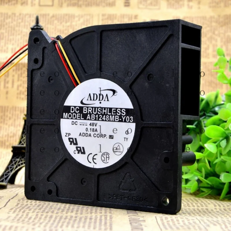 

EE for ADDA AB1248MB-Y03 12CM 12032 48V 0.18A turbine centrifugal blower cooling fan *c