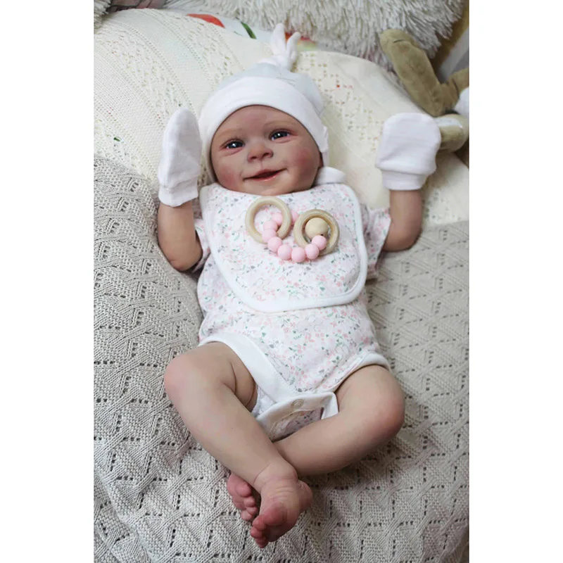 

19inch 48CM Lifelike Baby Doll Sebastian 3D Skin with Visible Veins High Quality Handmade Doll