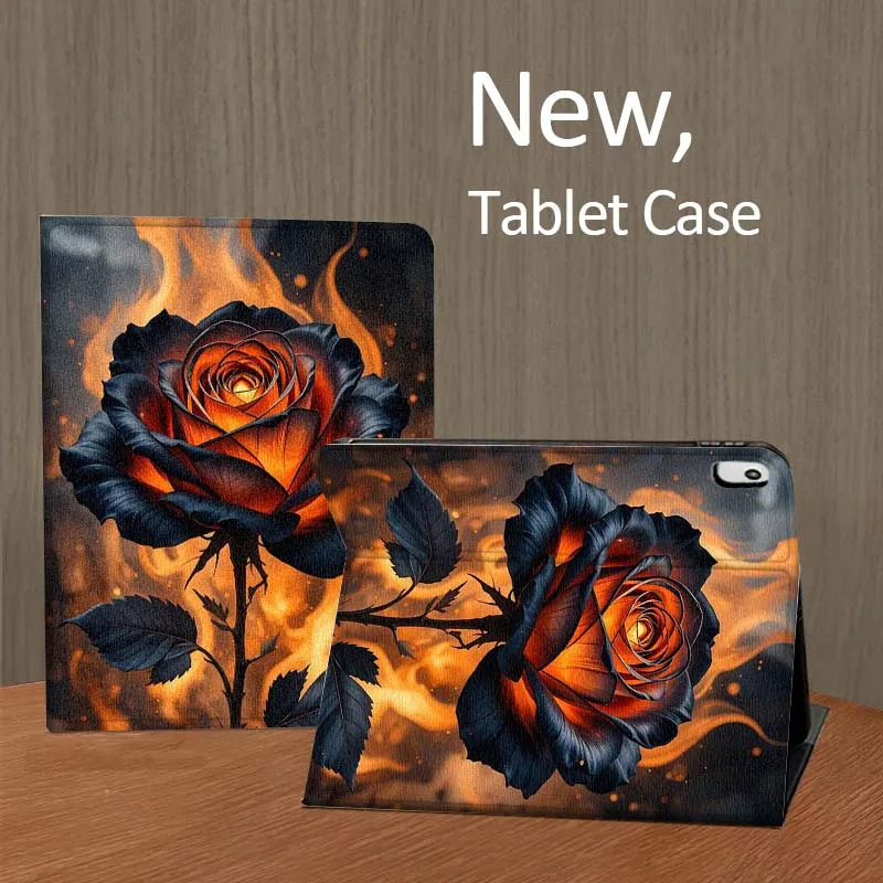 

Fox Heart Rose Cool Popular For iPad Pro Air Mini 2 3 4 5 6 7 7th 8th 9th 10th 11th 10.2 9.7 10.5 10.9 11 12.9 13 Tablet Case
