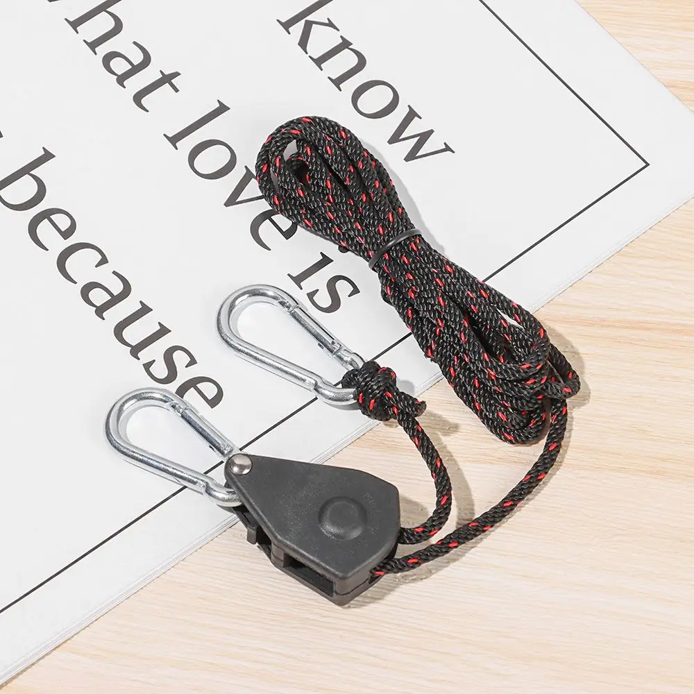 2/2.4/3.6m Awning Wind Rope Lights Lifting Ratchet Hangers Tensioner Fixed Buckle Pulley Adjustable Rope Fastener