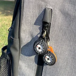 Outdoor Compact Portable Compass with Night Light High Precision EDC Lightweight Ideal for Outdoor Enthusiasts