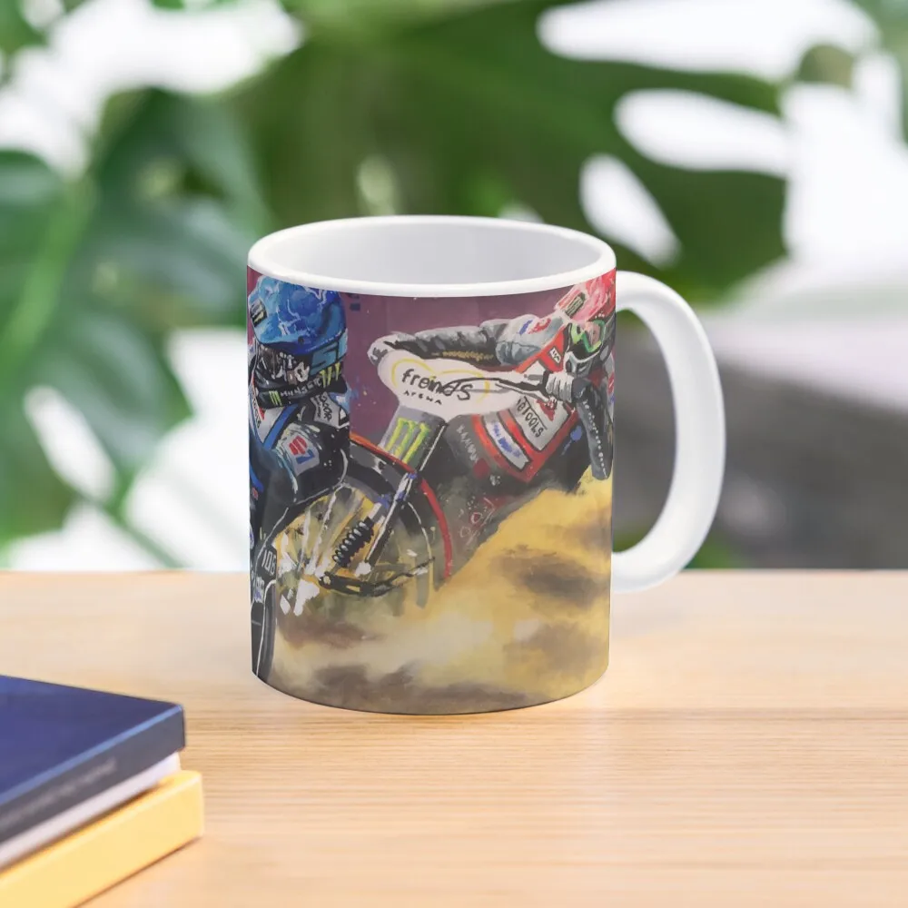 Speedway Tai Woffinden Classic  Mug Tea Handle Round Simple Cup Photo Printed Drinkware Gifts Design Image Picture Coffee