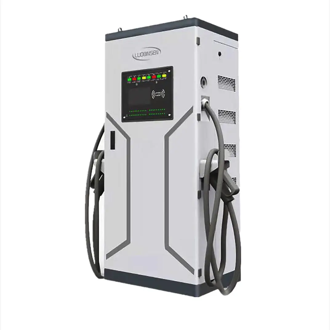 EV Charger Manufacturer 60kw 120kw CCS Chademo Type2 EV DC Charging Pile Electric Vehicle Charging Station