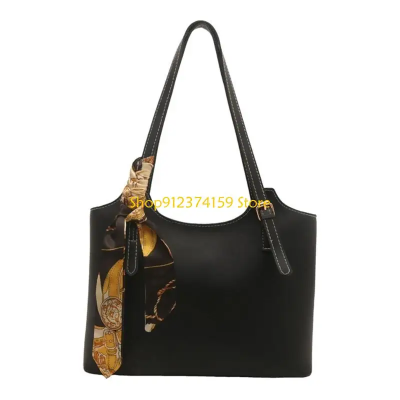 

G5AE Shoulder Bags PU Leather Handbag Casual Underarm Bag For Fashionable Women