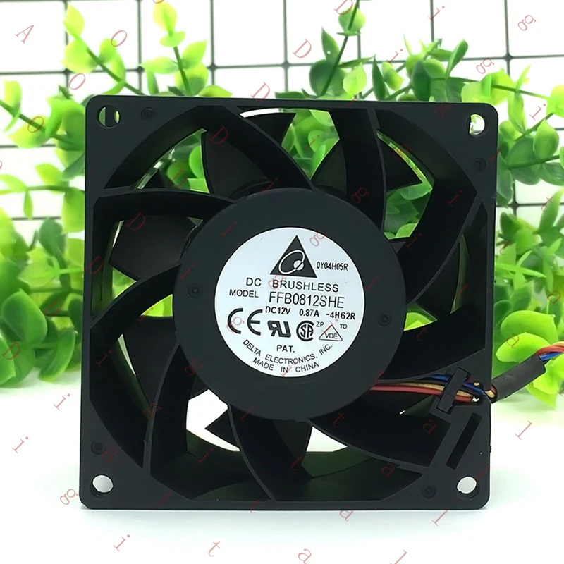 

LL 1PC NEW FOR DC12V 0.87A 8038 8cm 3 pin cooling fan *ty