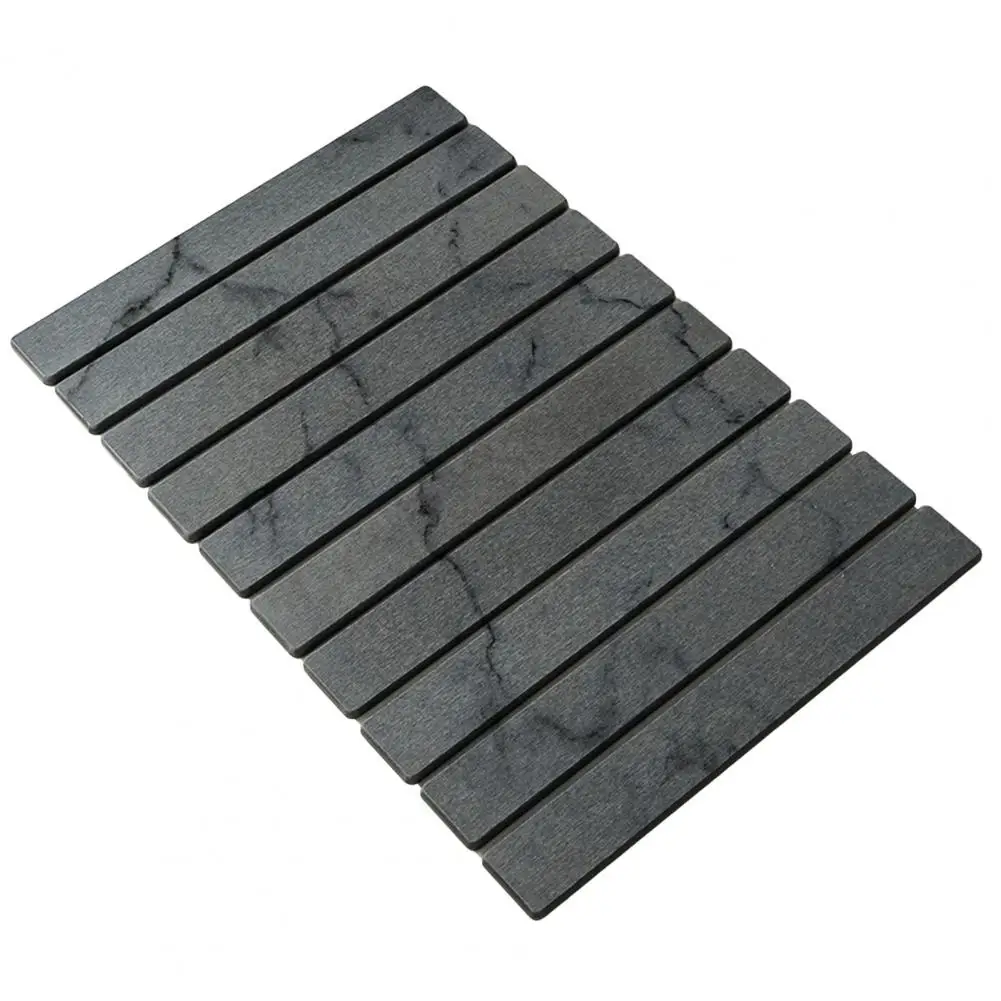 Bathroom Non Slip Foot Mat Diatomaceous Earth Dish Drying Mat Collapsible Absorbent Drain Pad Heat Resistant Kitchen for Dishes