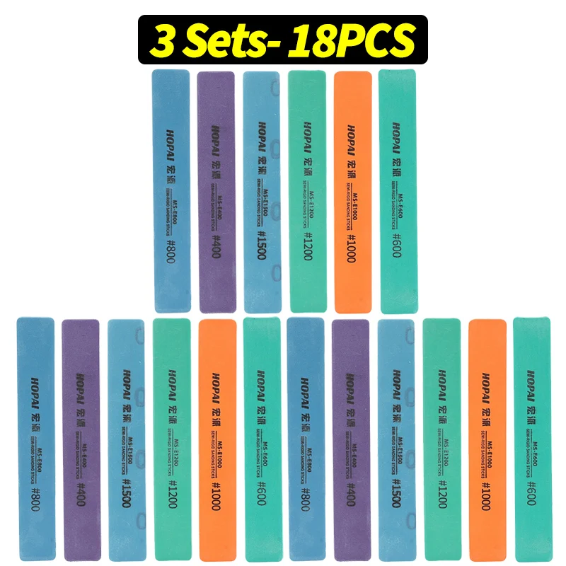 Semi-Rigid Sanding Sticks for Model Making