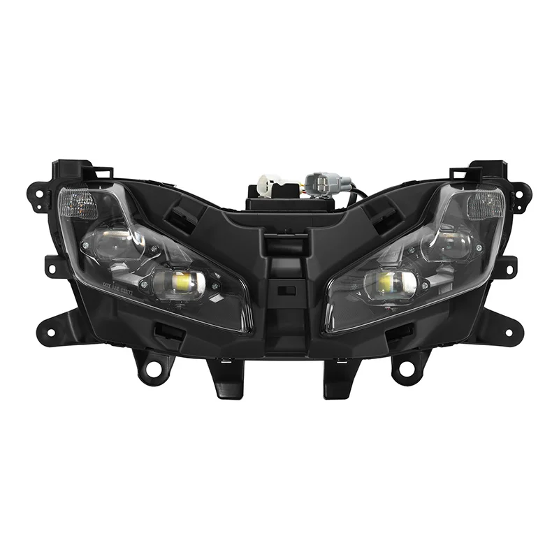 Motorcycle LED Front Headlight Head Lamp Assembly For Yamaha TMAX 560 2022-2024
