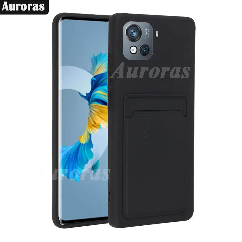 Auroras For Blackview Oscal C80 Case Luxury Wallet Card Slot Back Cover Soft Silicone Protector Black View Oscal C80 Cover Case