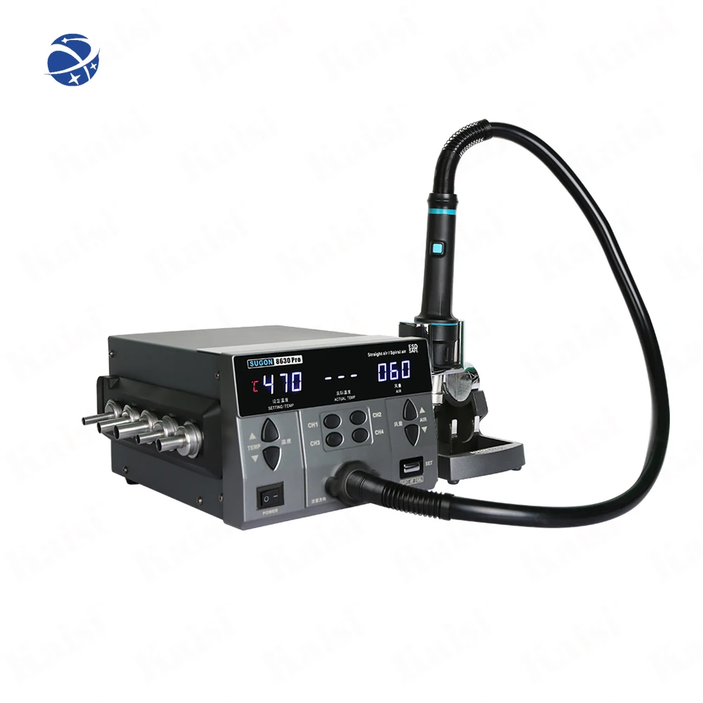 yyhcPromotion! Sugon 8630Pro rework station soldering hot air gun with mobile phone repairing