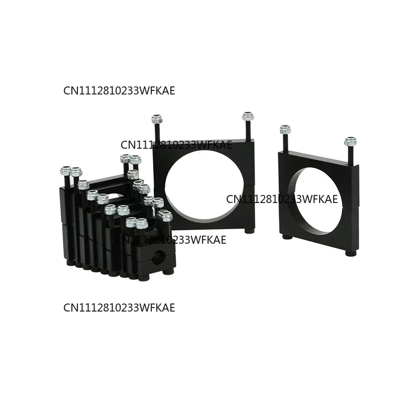 10PCS Ultralight 8/10/12/14/16/18/20/22/25/30/35/40MM Carbon Fiber Pipe Tube Clamp Motor Mount Fixture Clip fr RC FPV Quadcopter
