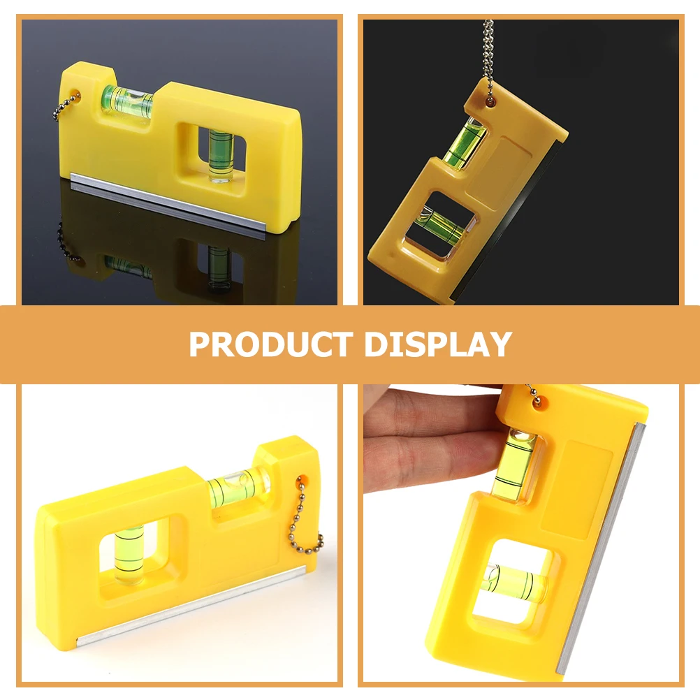 

Magnetic Level Miniature Lightweight Portable Multi Measurement High Precision Hanging Chain Bubble Spirit Level Levelling