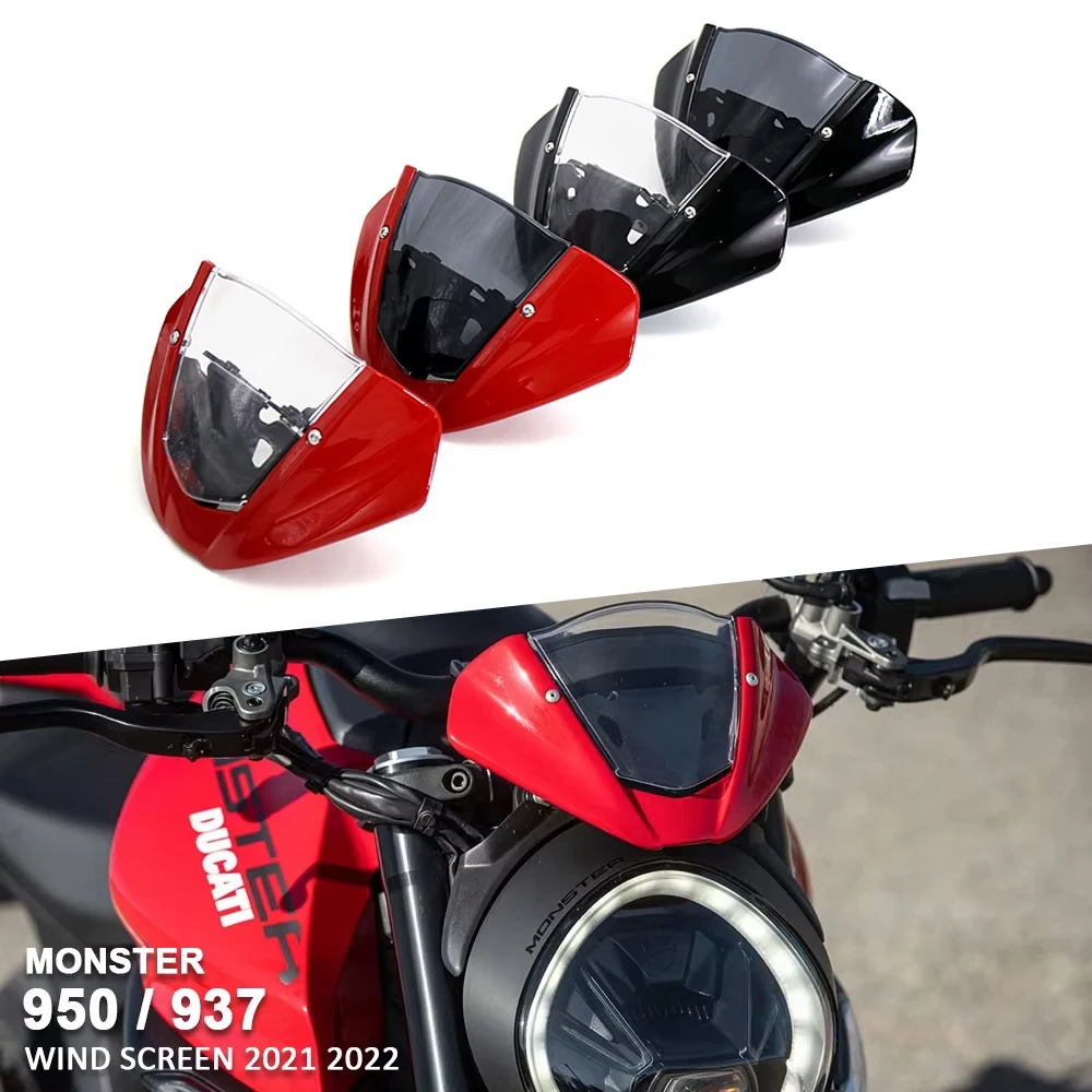 

Новые аксессуары для мотоциклов, обтекатель лобового стекла для Ducati Monster 937 MONSTER 950 2022 2021