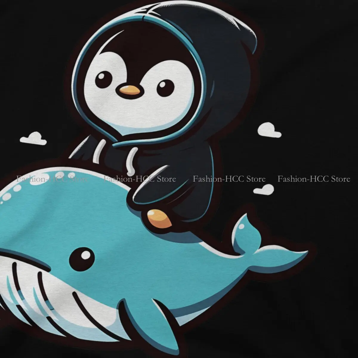 Penguin Polyester TShirt for Men Linux  Docker Humor Casual Tee T Shirt Novelty Trendy