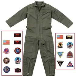 1/6 DID MA80170 US. Handsome Guy Man Tom Cruise General Pilot Bodysuit Dress Accessories For 12