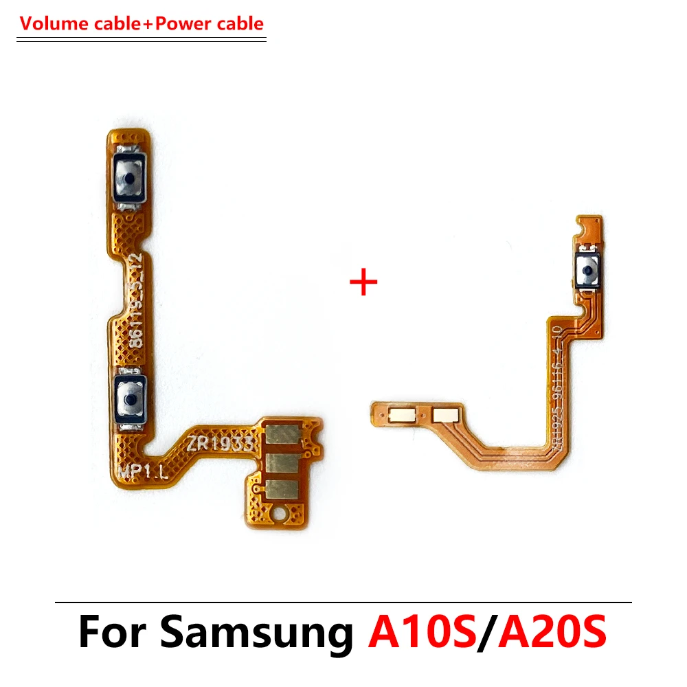 Power On Off Volume Side Button Key Flex For Samsung A10S A20S A02S A10 A10E A20E A21S A30S A50S A70 A70S A90 5G A20