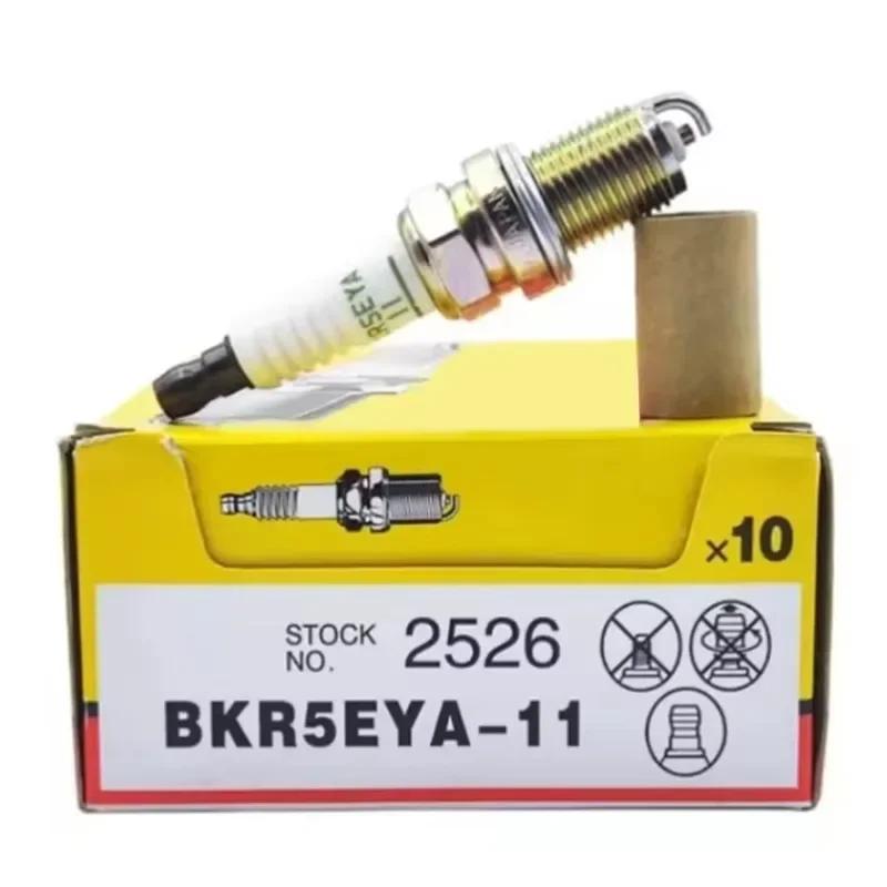 

4/6PCS BKR5EYA-11 2526 Normal Spark Plug For Toyota Corolla Yaris Vitz Echo Avensis 1.6L VVTI 3ZZ-FE BKR5EYA11 K16-U11