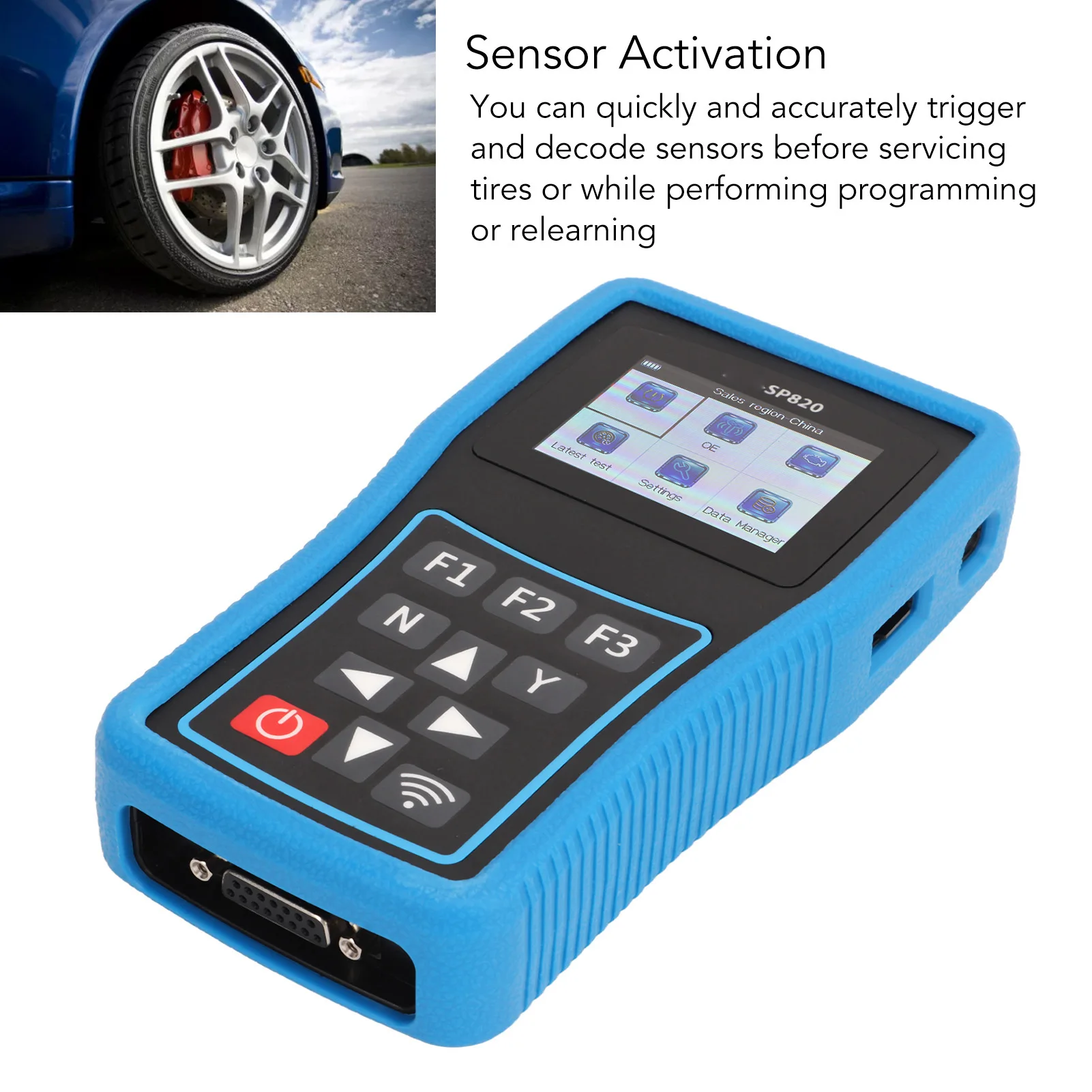 TPMS Programming Tool Efficient Multipurpose Easy  OBD Tire Pressure Activation Tool TPMS Relearn Tool TPMS Reset Tool