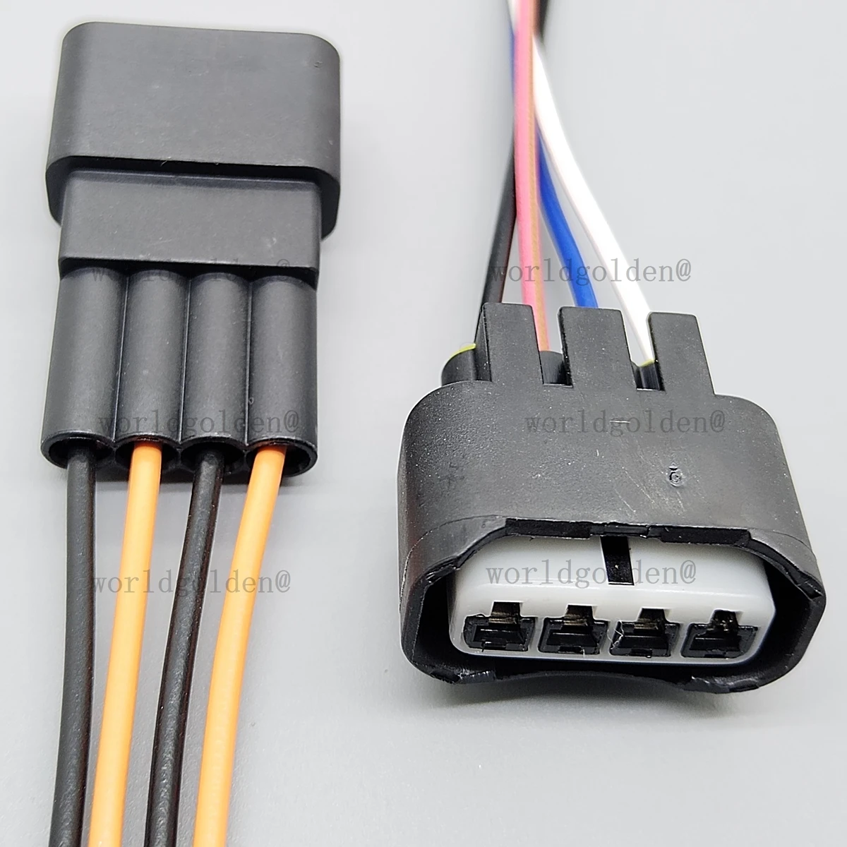 90980-11885 7283-7449-30 Automotive Connector Housing with Terminals for engine wire assembly & red seal install