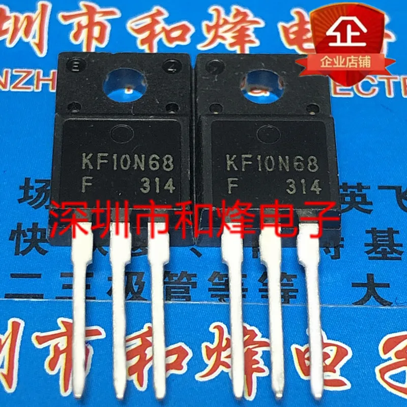 

5 шт. KF10N68 KF10N68F TO-220F 680V 10A