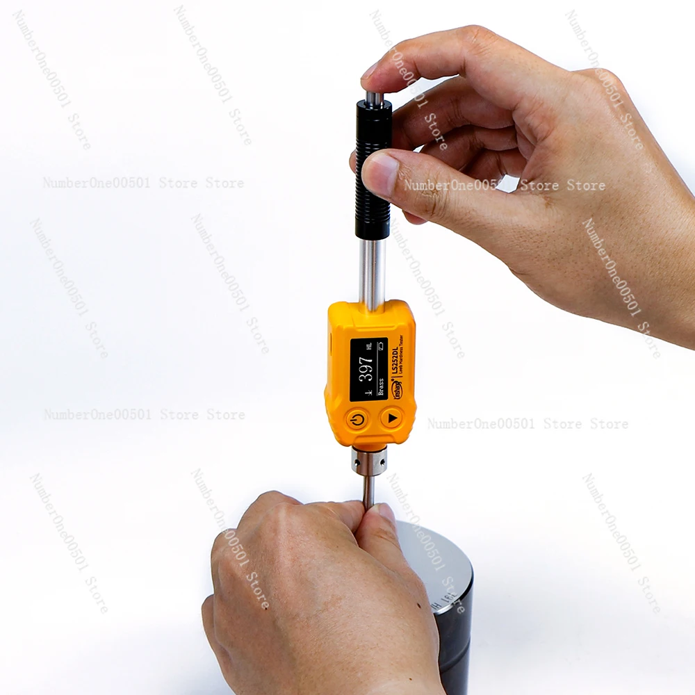 LS252DL Portable Metal Confined Space Leeb Hardness Tester Digital Durometer DL Impact Hardness Tester Durometer for Metal