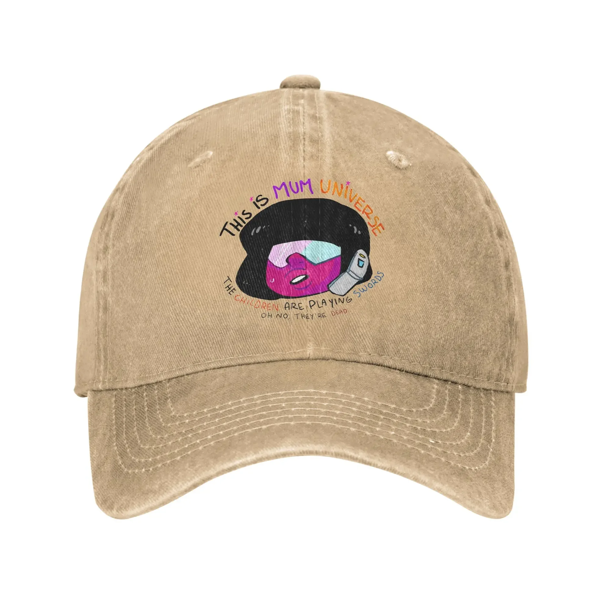 

Steven Universe Don't Call Here Again Baseball Cap Vintage Distressed Denim Snapback Outdoor All Seasons Travel Adjustable Hat
