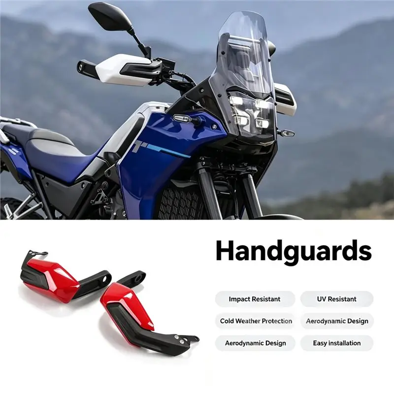 A03Z-For Tenere700/T700S 2025+ Motorcycle Windproof Handguard Accessories Impact-Resistant Protectors Handrail Design