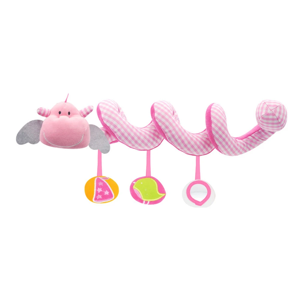 

New Soft Infant Crib Bed Stroller Toy Spiral Baby Toy For Newborns Car Seat Educational Rattles Baby Towel Bebe Toys 0-12 Months